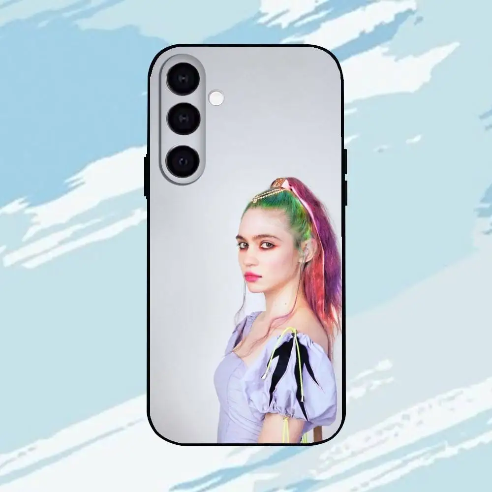 حافظة هاتف SS-Shockproof G-Grimes COOL لهاتف سامسونج جالاكسي A73,A72,A71,A70,A53,A52,A51,Black Shell ll