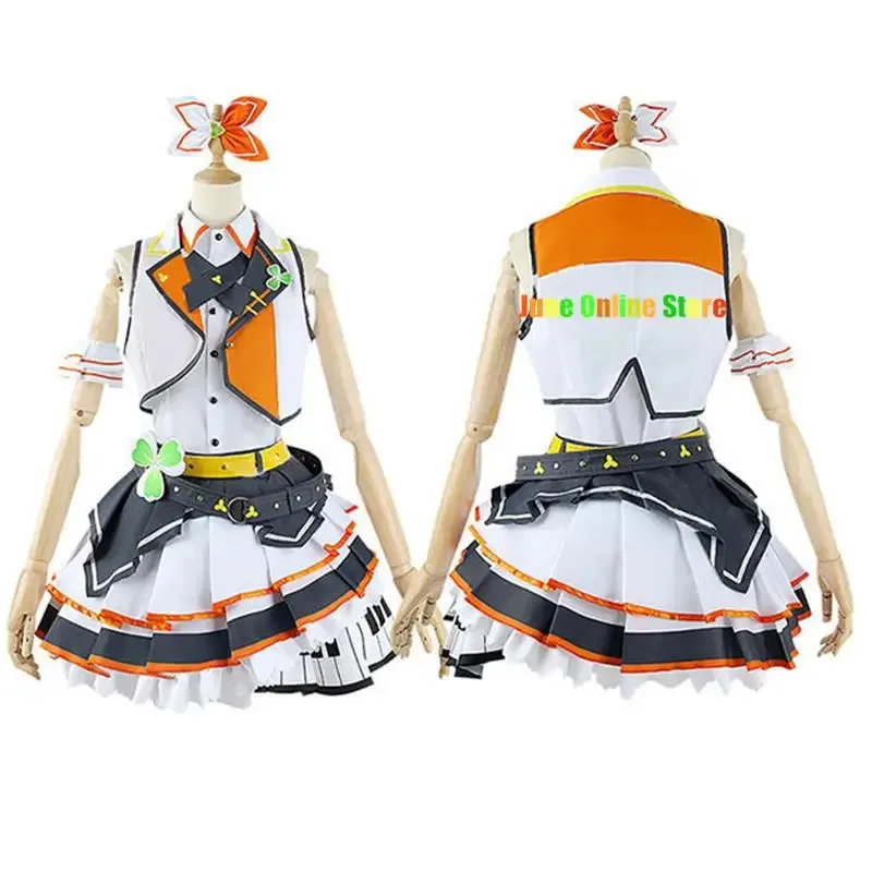 2025 yiyiProject Sekai المرحلة الملونة! الفذ. المزيد من القفز Hanasato Minor Momoi Airi Hinomori Shizuku Kiritani Haruka Cosplay