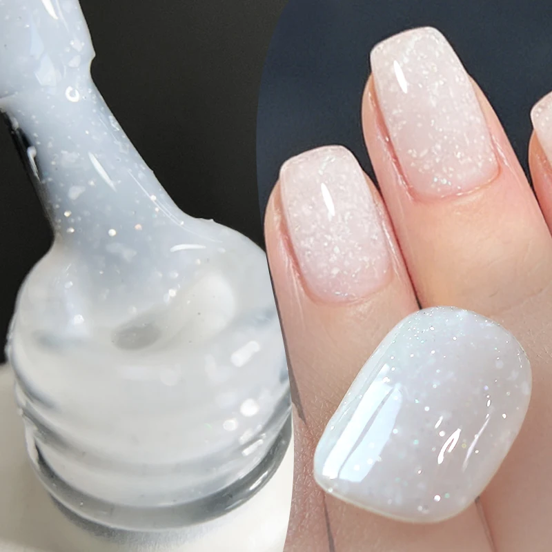 BORN PRETTY 10ml Sneeuw Glitter Jelly Gel Polish Kerst Vernis Semi Permanente Nail Art Losweken UV Gel manicure Nagelbenodigdheden