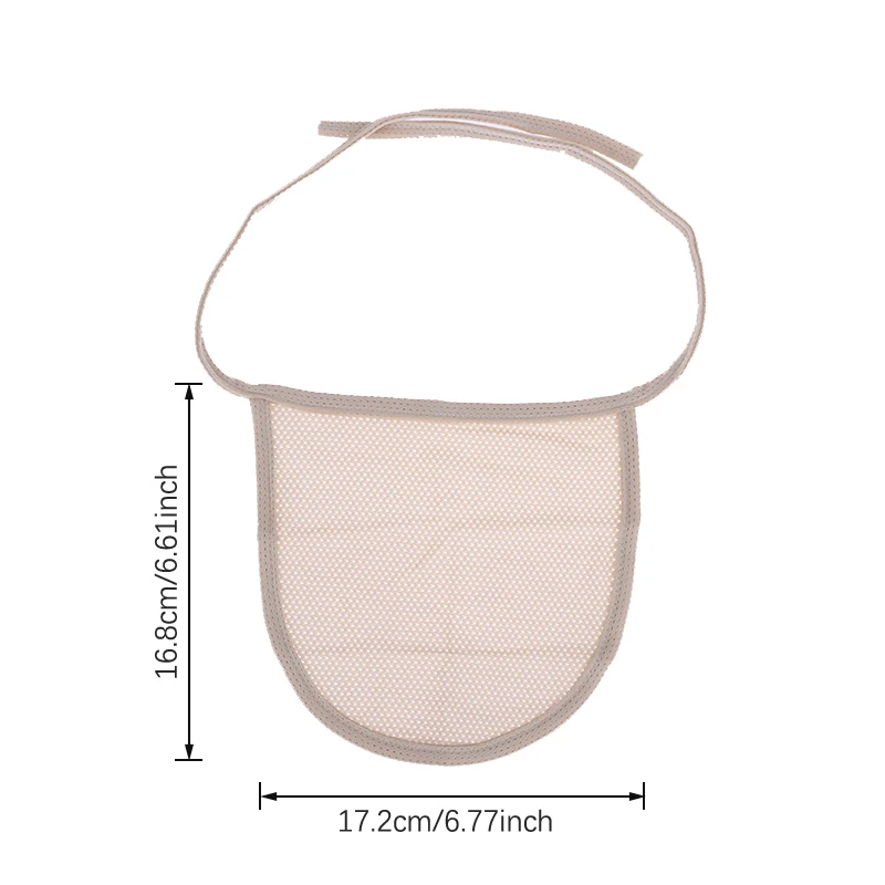 16.8*17.2cm Tracheal Cannula Shield Tracheostomy Tube Wind Cap Dust Cover Black White Tracheostomy Tube Cover