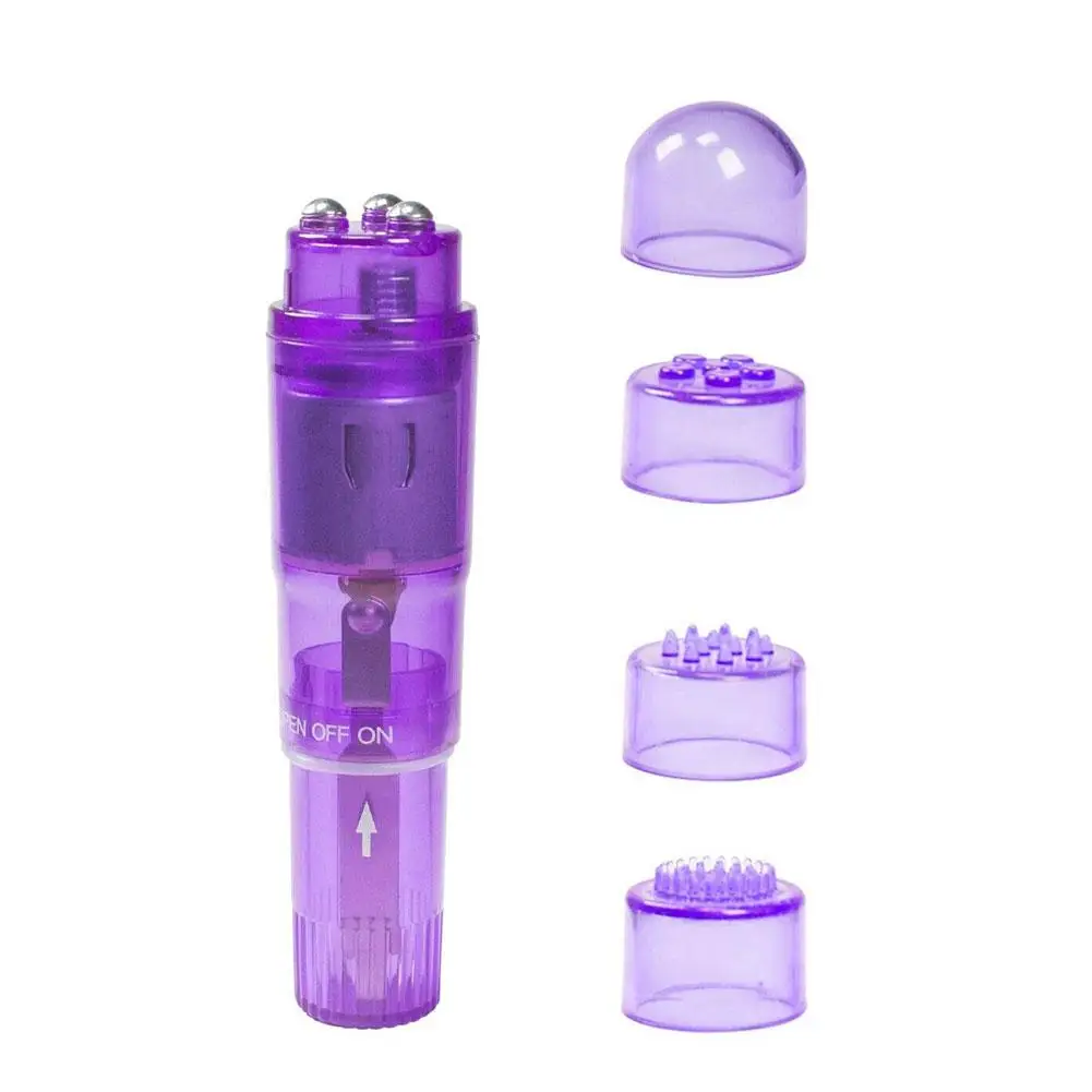 1PCS Three Colors Mini Vibration Massager Pocket Personal Body Hand Held S3X3 Tools Full Electrical U9G9