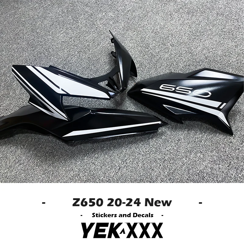For Kawasaki Z650 2020 2021 2022 2024 Z650 20 21 22 23 24 New Motorcycle Fairing Shell Line Sticker Decal Color Customization