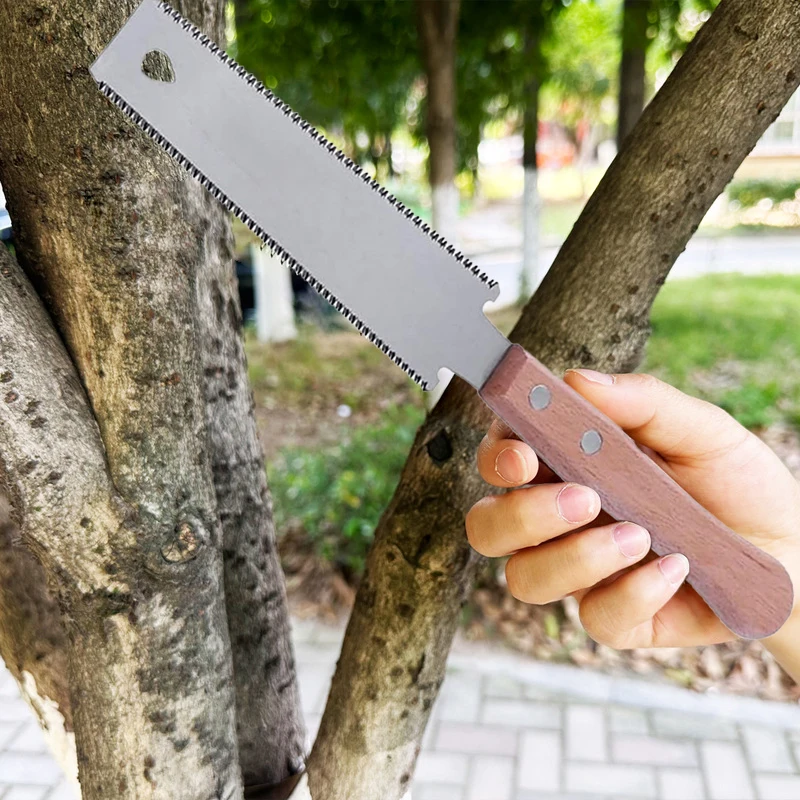 310mm Japanese Woodworking Saw Garden Pruning Trimming Outdoor Wood Cutting Hardwood Fine Toothed Small Hand Saw Tools