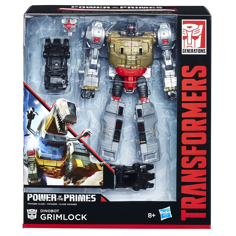 

[In-Stock] Transformers Power of the Primes Dinobot Grimlock 17cm Voyager Class Collectible Action Figure Model Gift Toy