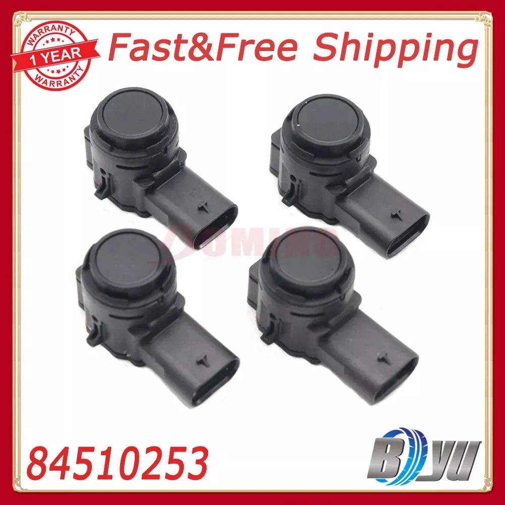 

4PCS New PDC Parking Sensor 84510253 For GMC Chevrolet Blazer Silverado 2015-22