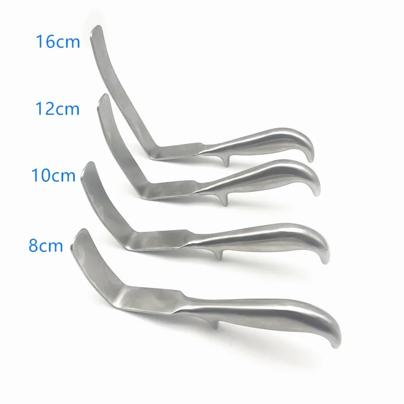 

Stainless steel Breast Retractor without Light Guide L-shaped Retractor Medical cosmetic Plastic Surgery Instruments 1pcs