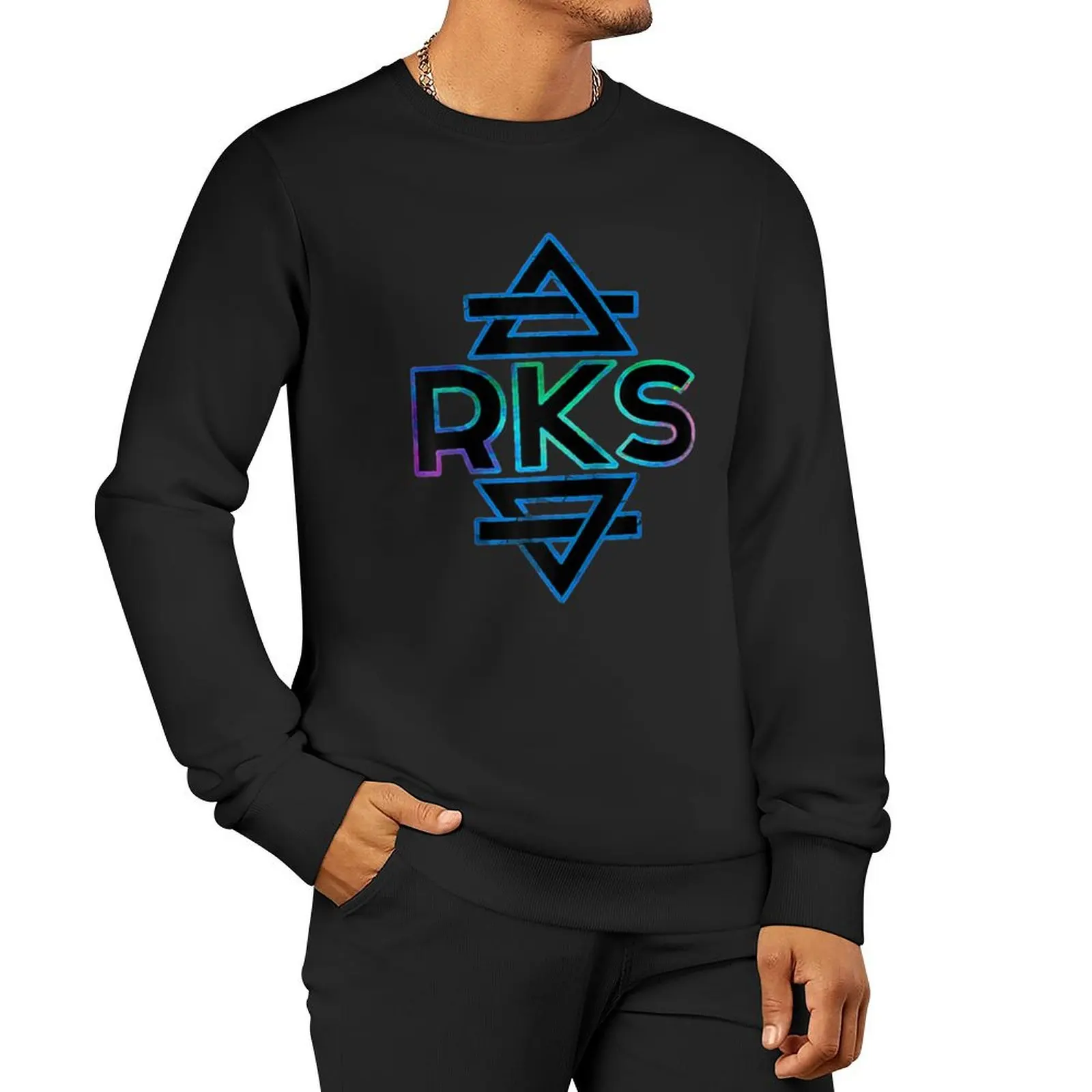 Funny RKS Rainbow Kitten Surprise Logo Pop Rock Band Vintage Pullover Hoodie tracksuit men's coat winter man sweatshirt