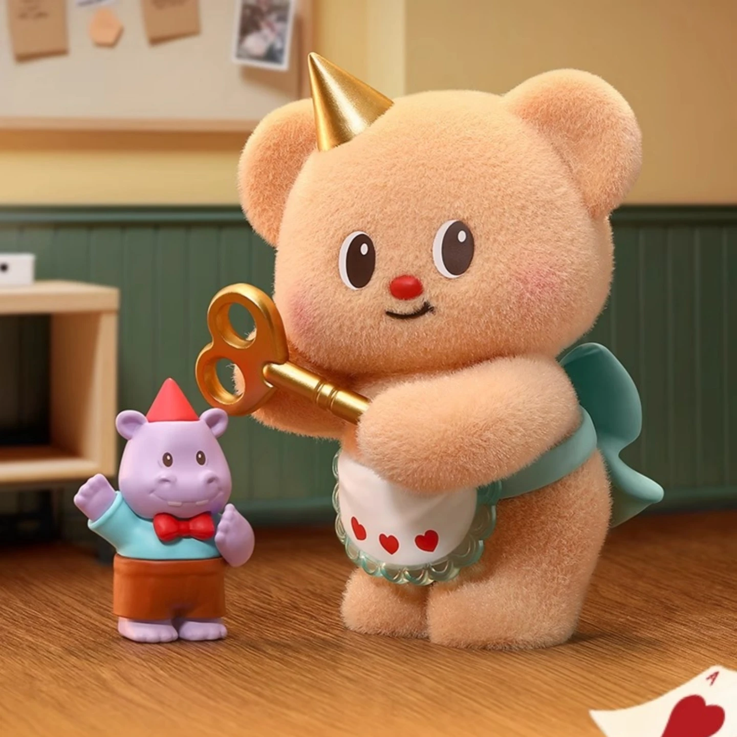 Genuine FUNISM ButterBear Blind Box Top-Tier Team Series Carnival Cutie Beary Cool Sassy Singer Stylish Figurine Display Piece