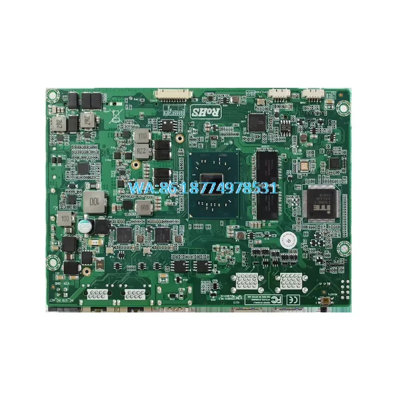 Wmwmnu Industrial Mini Single Board for J3455 J4205 Chipset 8GB RAM 2 LAN 4 USB 6 COM 3 M.2 Windows10 Linux New