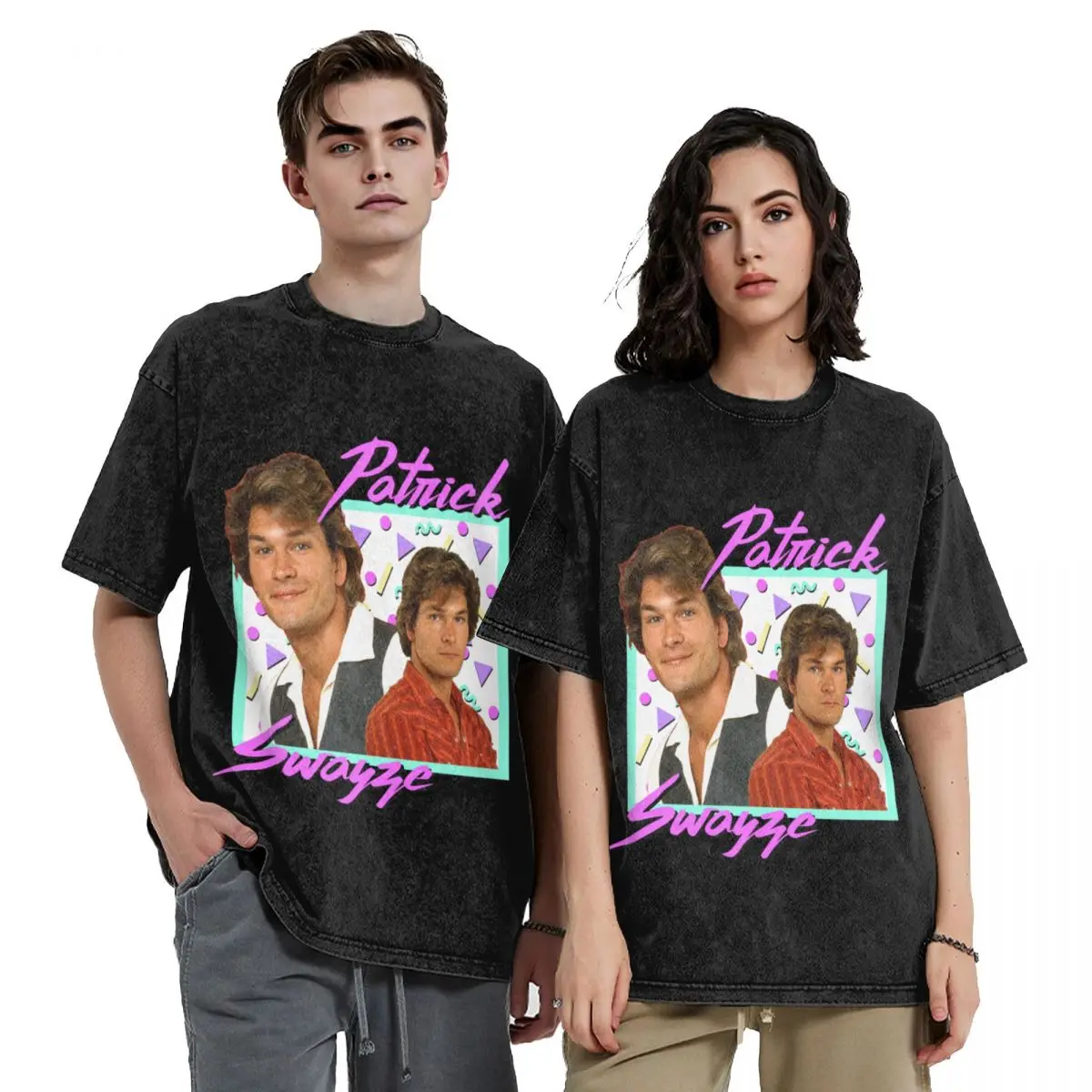 

80s Patrick Swayze T-Shirt cotton graphic tees new gifts and t-shirts anime stuff mens graphic t-shirts hip hop