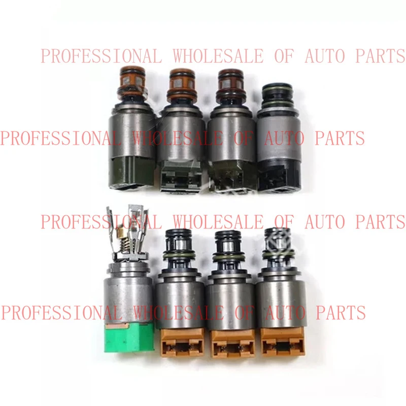 V+ Transmission solenoid valve 9Pcs Solenoid Kit Set For BMW ZF 8HP45 8HP70 8HP90