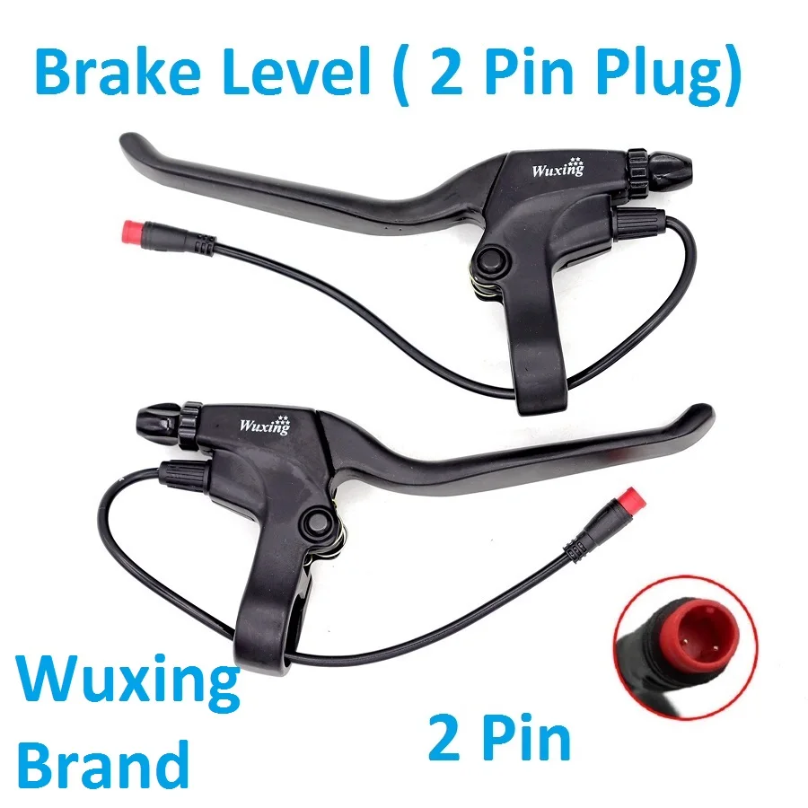 One Pair Wuxing  Hand Brake Level Handle forKUGOO M4 M4 Pro Electric Scooter Right Left Brake Handle Parts