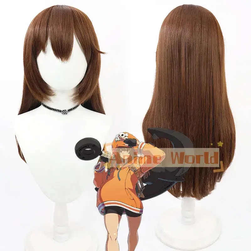 Game Guilty Gear STRIVE May Brown Cosplay Wig