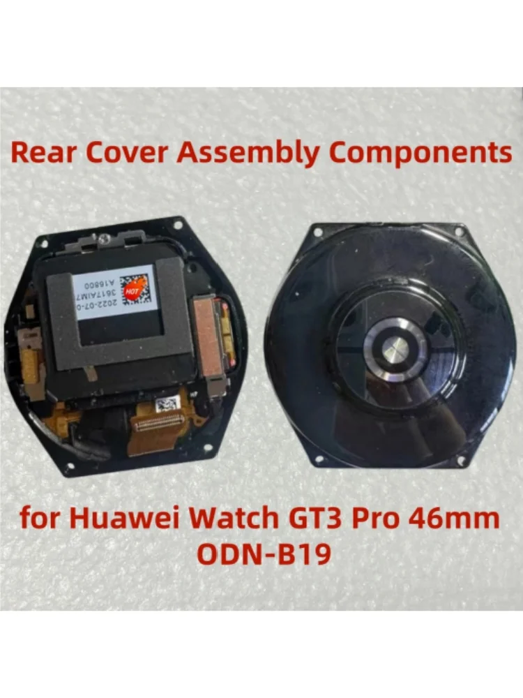 Oryginalny demontażowany zespół tylnej obudowy, komponenty, zespół kabla pomiaru tętna do Huawei Watch GT3 Pro 46MM ODN-B19, część zamienna — zdjęcie produktu 5