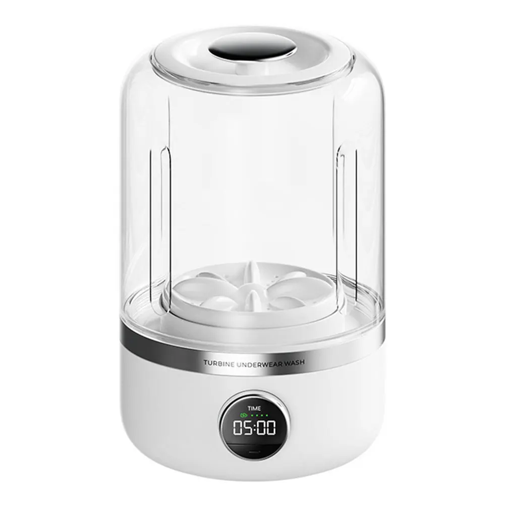 Lavadora de ropa de 1200 ML, lavadora Turbo portátil, lavadora inalámbrica recargable para el hogar, viajes de negocios, habitación universitaria