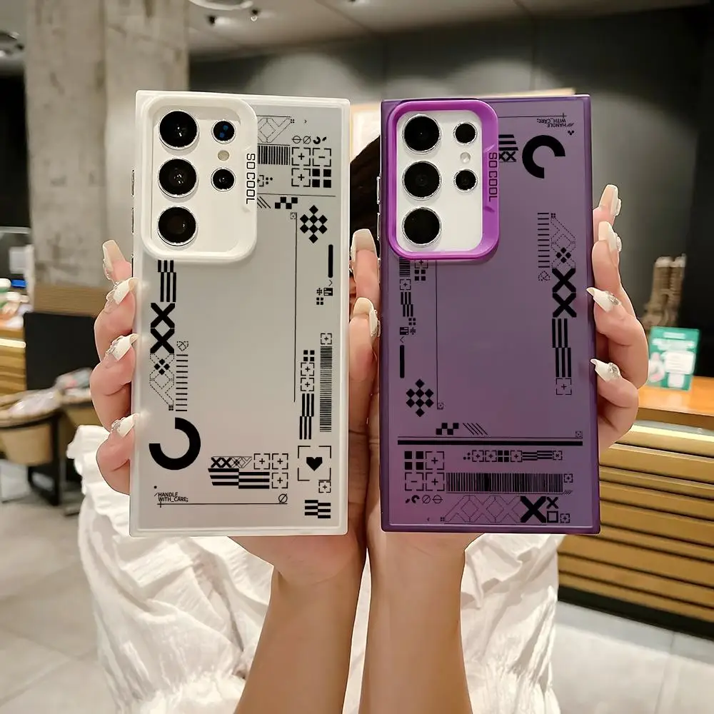 لعبة Csgo Cs2 قضية الهاتف لسامسونج غالاكسي S25 S24 S22 S23 الترا S21 S23 زائد 5G لامعة غطاء من البولي يوريثان للصدمات Funda