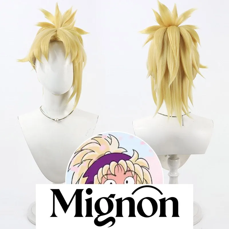 

Миньон Nintama Rantaro Saitō Takemaru, парик для косплея, пушистый шелковый топ, цельная коса