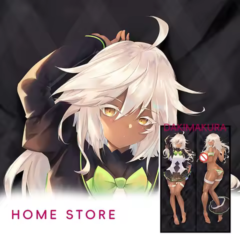 Guilty Gear Ramlethal Valentine Dakimakura Anime Double sided Print Life size Body Pillow Case Cover Pillowcase