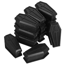 12 Pcs Coffin Model Vampire Casket Fake Funeral Mini Boxes Goodie Halloween Prank Prop Toy