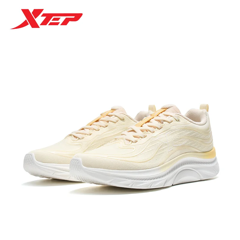 Xtep Running Shoes For Women 2024 Autumm Comfortable Sports Shoes Jogging Cushioning Breathable Sneakers 876318110025