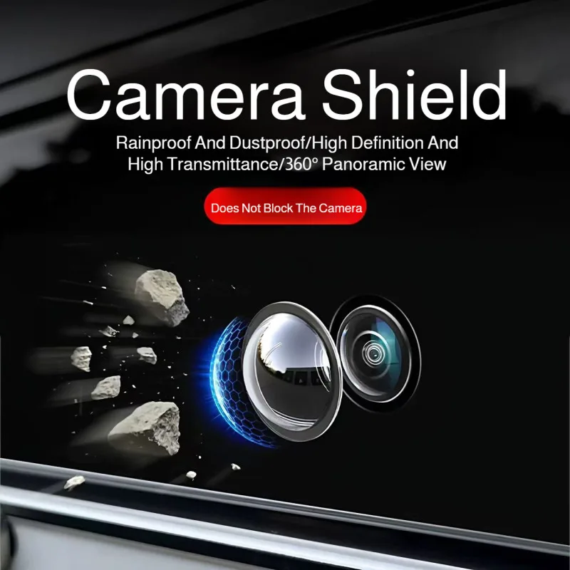 

Защитные чехлы для объектива автомобильной камеры 360°, 2 шт., универсальные, аксессуары для авто
