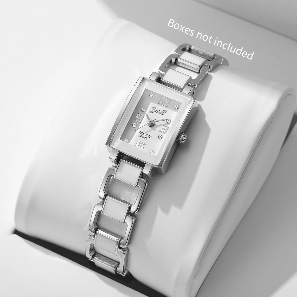 Fashion Square Arabic Dial Women Wrist Watch Ladies Alloy Strap Quartz Watches Reloj Mujer Girls Clock Gift(Without Box)