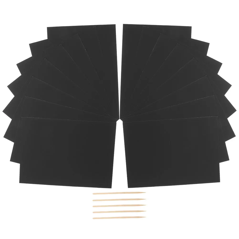 

Scratch Paper Kids Creative DIY Scratch Art Project Safe Material Fun Activity Multicolor Sheets Painting Set