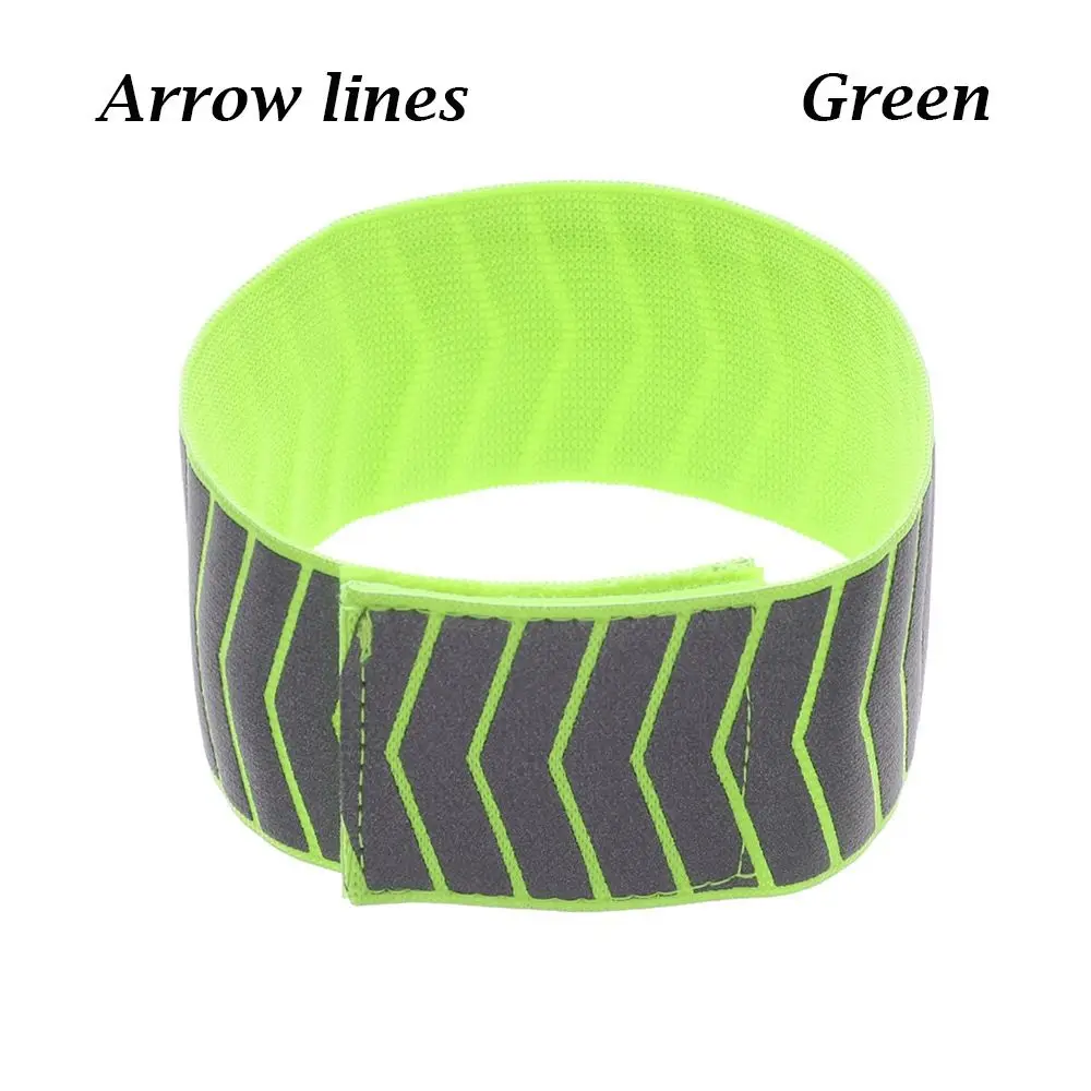 

High Quality Fishing Accessories Reflector Wristband Warning Armband Cycling Reflective Strips Bike Safety Alert Sport Tape