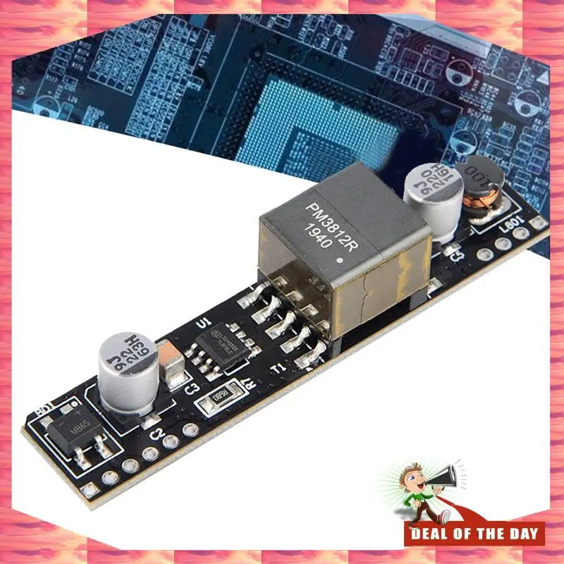 24-Hour Delivery PM1201 POE Module 12V 1A Pin Embedded Module Supports 100M 1000M