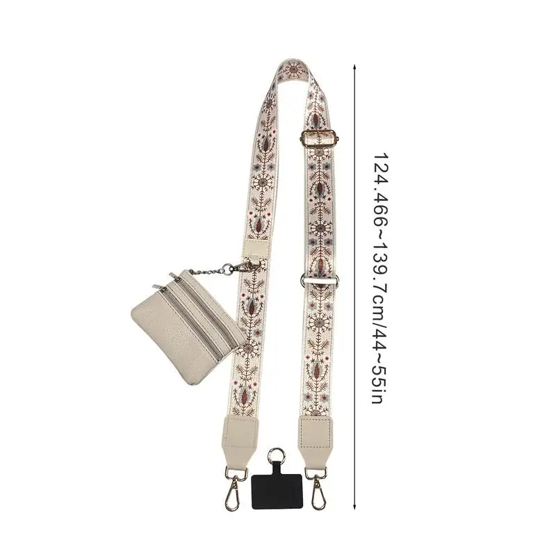 Phone Lanyard Sling With Purse Adjustable Chain Strap Adjustable Shoulder Neck Strap Cell Phone Lanyard For Camping Offices