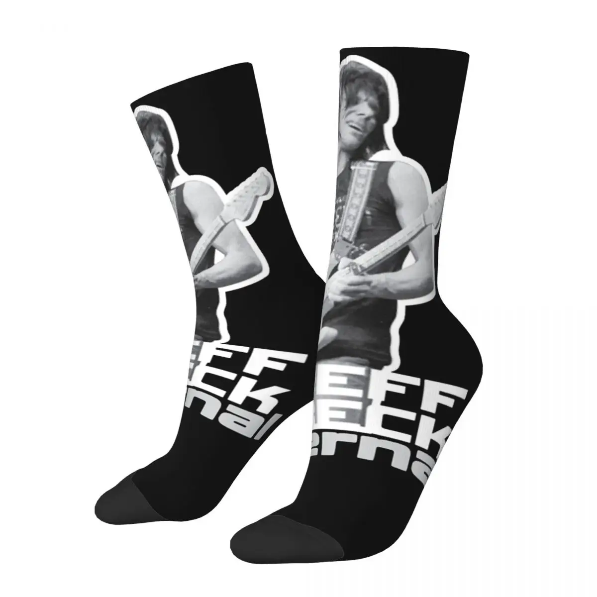 Jeff Beck The Yardbirds Rock Band Gift Socks Stuff for Women Men Breathable Crew Socks