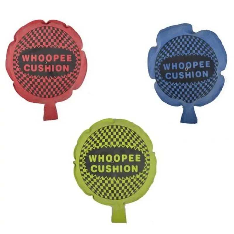 1Pc Funny Whoopee Cushion Pad Jokes Gags Pranks Maker Trick Funny Balloon Fart Pad Novelty Funny Gadgets April Fools Toys