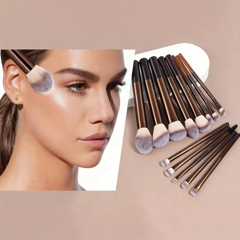Makeup Brush Set Foundation Eyeshadow Blush Kabuki Cosmetic Tools