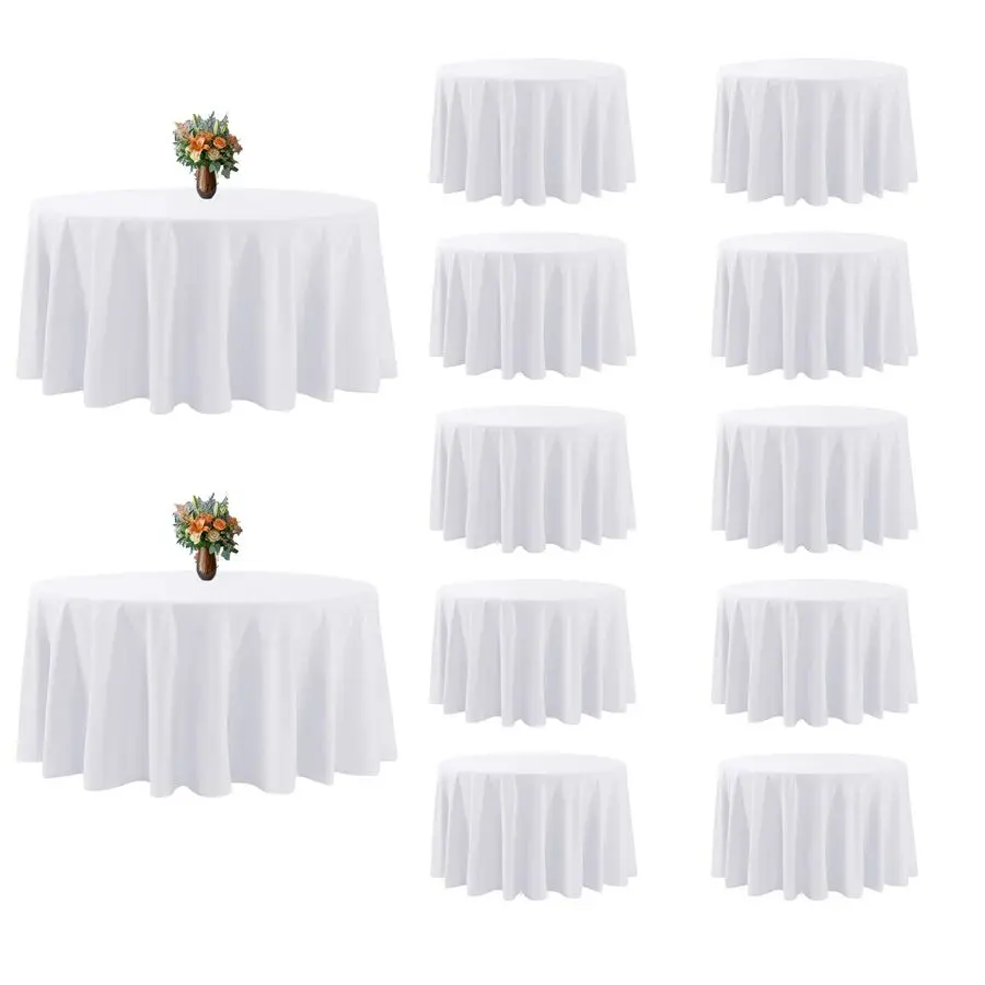 

Tablecloth Water Resistant Spill Proof Washable Polyester Table Cloth Decorative Fabric Table Cover for Dining Table, Buffet Par