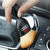 Car Air Conditioner Outlet Dashboard Cleaning Brush Auto Interior Dust Brush for Audis Sline TT A1 A2 A3 A4 A5 A6 A7 A8 8P B6 B7