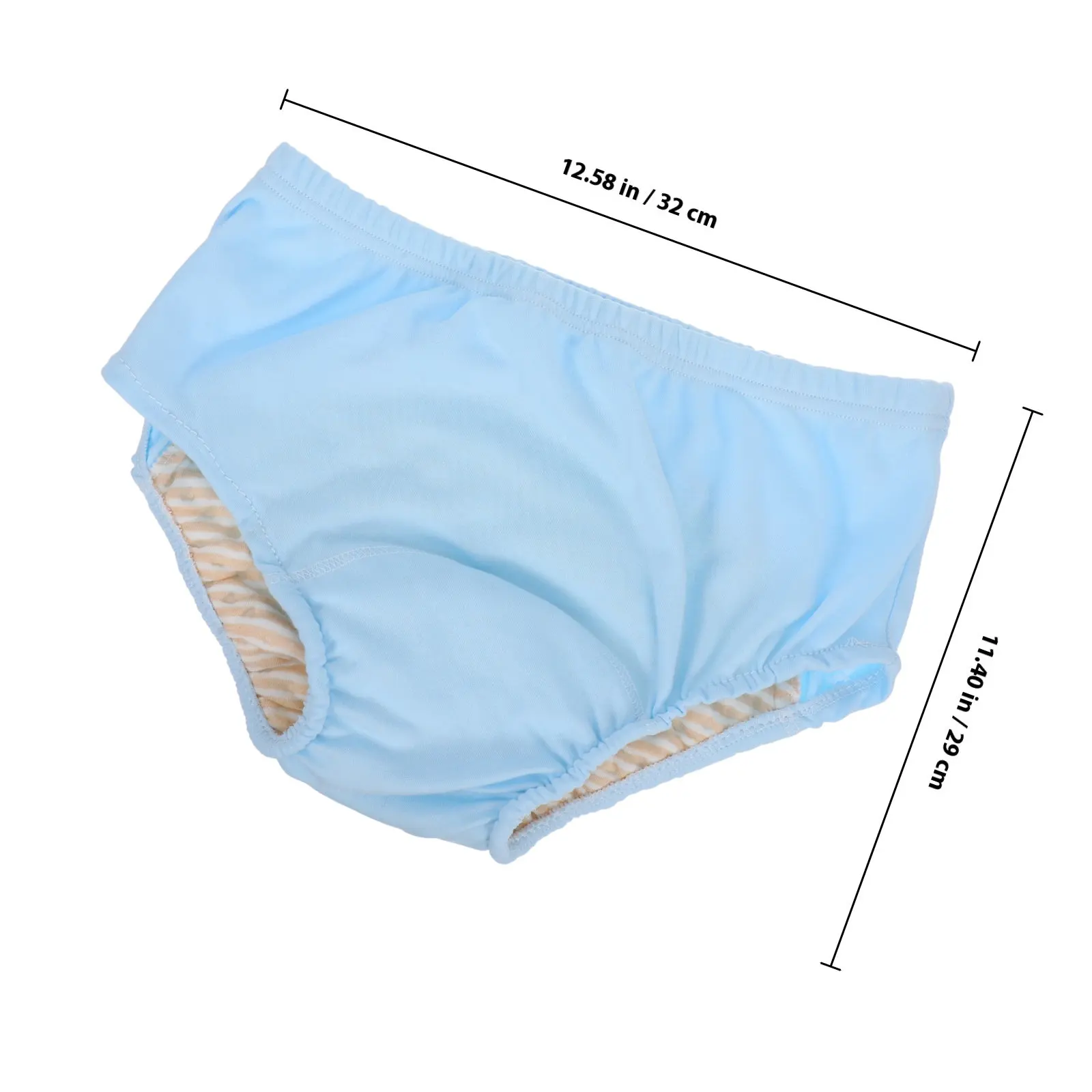Elderly Diaper Washable Incontinence Underwear L Breathable Comfortable Reusable Urinary Cotton Underwear Waterproof Adult