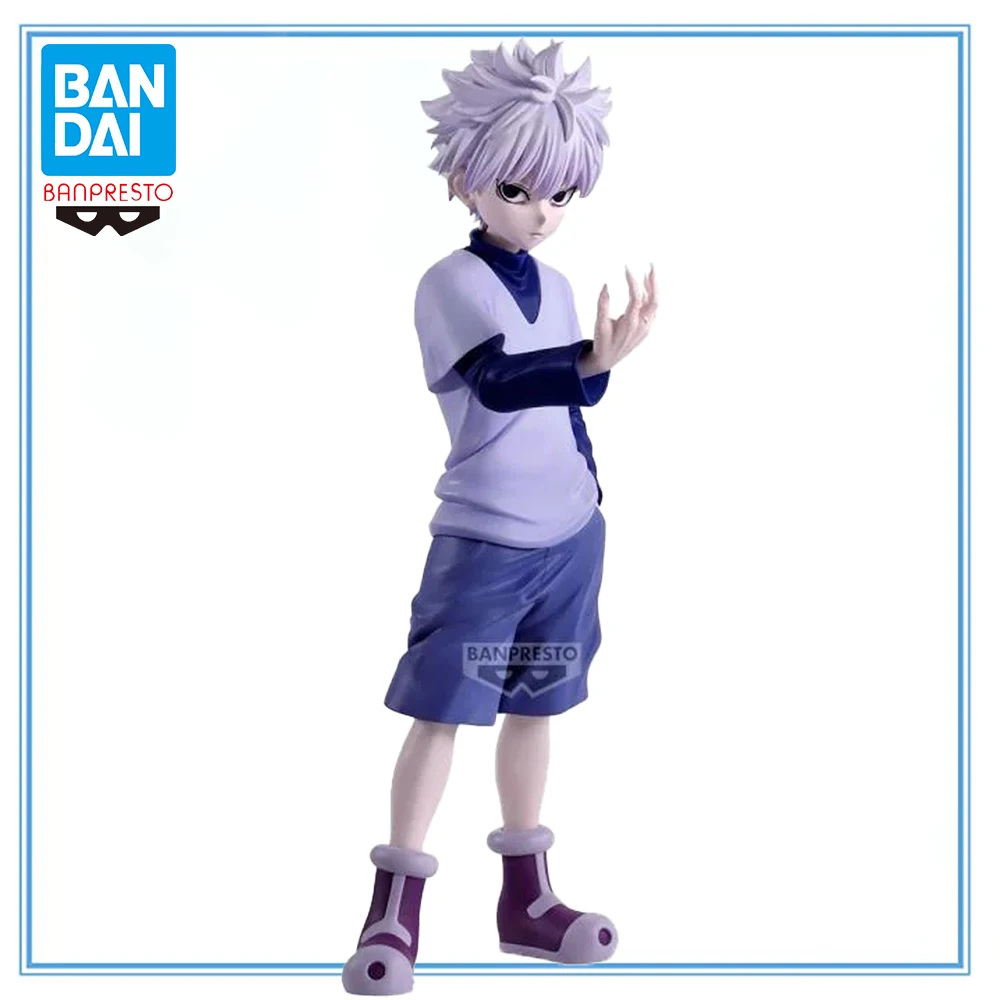 

100% Original Bandai Spirits BANPRESTO Grandista Hunter × Hunter Killua Zoldyck Anime Figure Collection Series Garage Kit