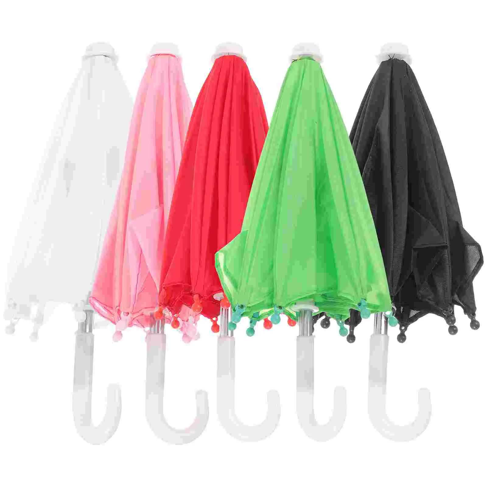 

Umbrellas 18-inch Accessories Small 43cm Shafu Toy Matching Props 5pcs House Supply Mini Adorable Child