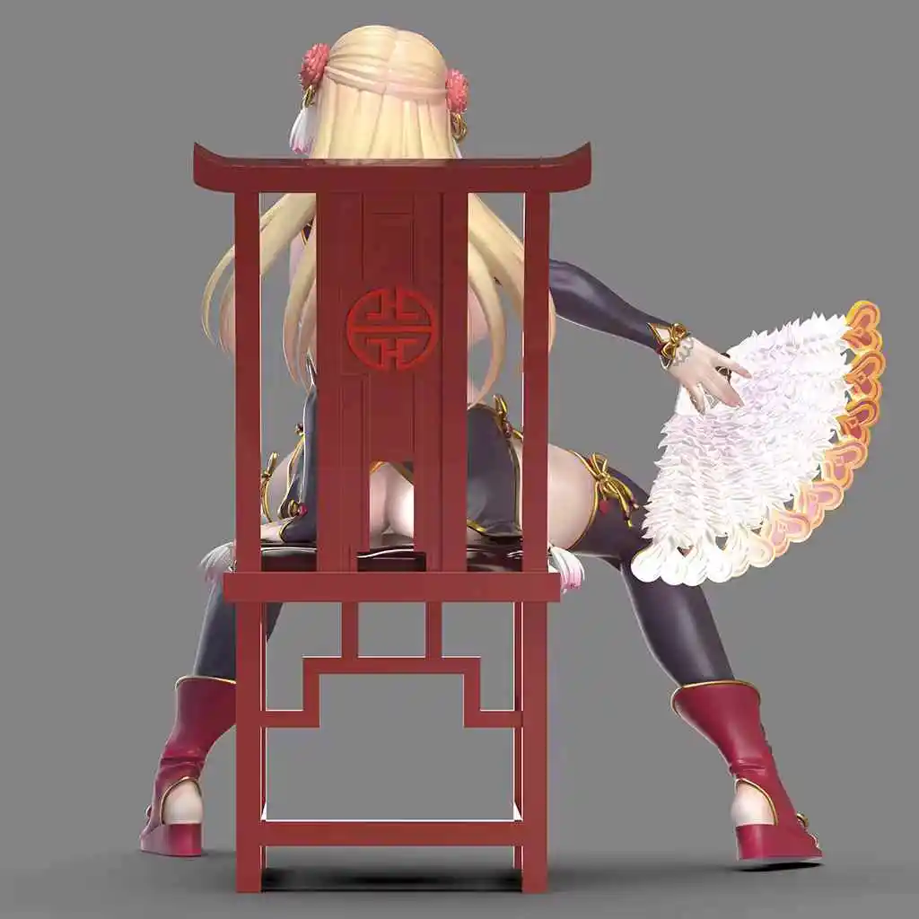 

Оригинальная аниме-фигурка Чу Мэйлань, неокрашенная, из смолы, GK, для самостоятельной сборки, белая модель, статуэтка, игрушка, коллекционный подарок