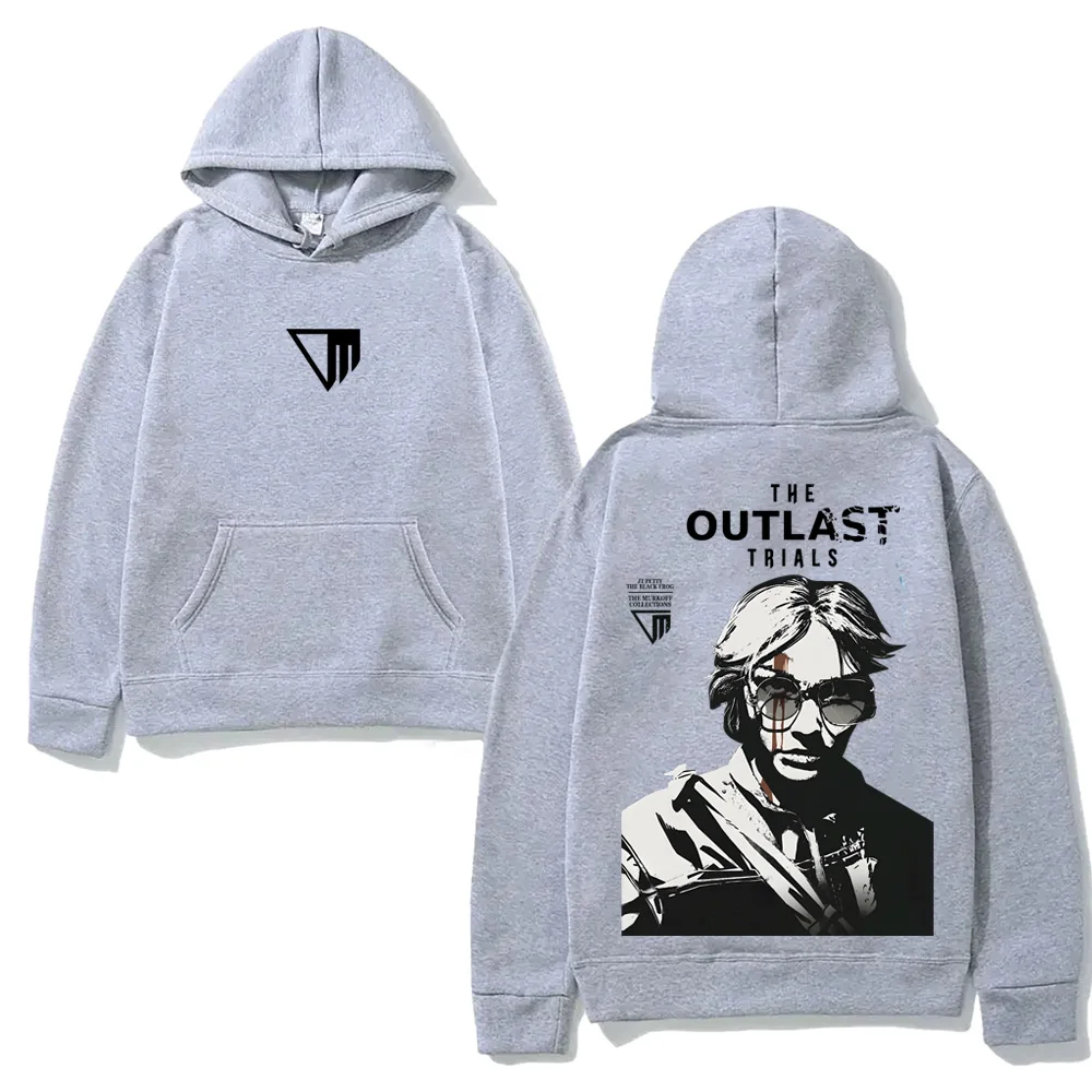 The Outlast Trials GAME Hoody new style horror game Graphic Printing HOODIE High Quality for Autumn/Winter Moletom with Hooded