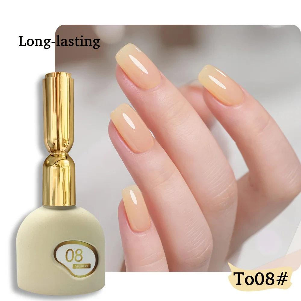 

Natural Nude Plant-Based Gel Nail Polish - /LED Cured, Long-Lasting & Strong Adhesion, Halloween & Christmas