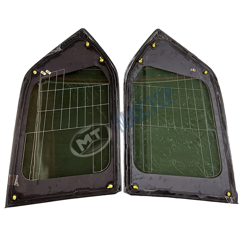 MAICTOP accesorios de coche guardabarros trasero cromado puerta lateral ventana vidrio para lx Lx570 2016- Vidrio