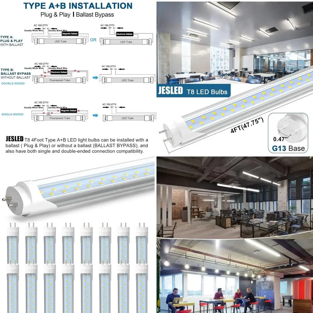48W Led T8 Tube Lig…
