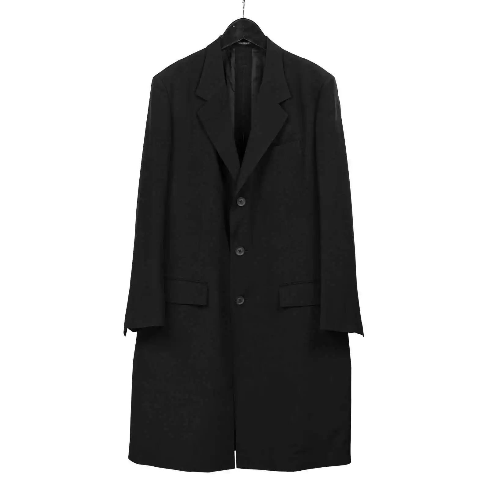 

TOP-YAMOTO25SS Весна/Лето Новый мужской трехцветный плащ средней длины