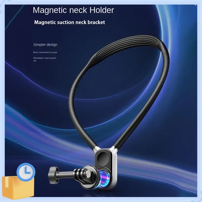 

Popular Silicone Neck Hold Mount For Gopro Hero 11 10 9 8 Insta360 DJI Osmo Action Ergonomic Mount Bracket Size S Durable
