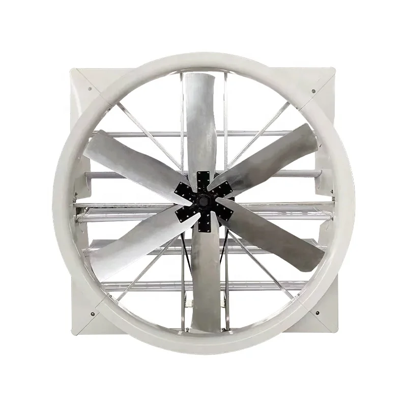 Dairy farm cow fans 72 inch blowing cooling exhaust fan cyclone Recirculating Fans