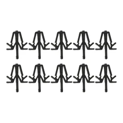 10pcs Nylon Car Radiator Grille Rivet Retainer Grill Clips 9046712040 for Toyota 4 Runner Pickup RAV4 Tacoma 1989-2002 2001-2005