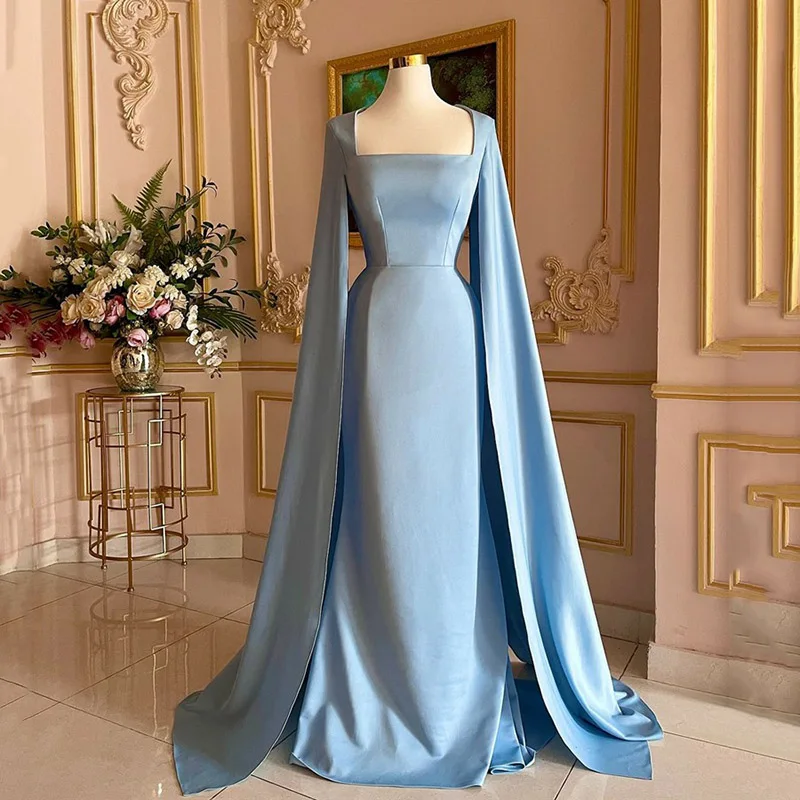 

Smileven Royal Blue Beading Evening Dress Prom Dresses Saudi Arabia Strapless Evening Party Gowns 2024 With Train