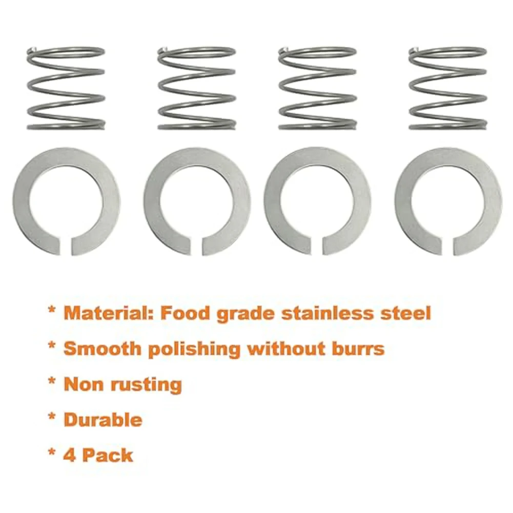 Mixer Stainless Steel Spring Washer For Kitchenaid Stand Mixer Quick Install Parts Kit High Quality Kitchen Tool Parts