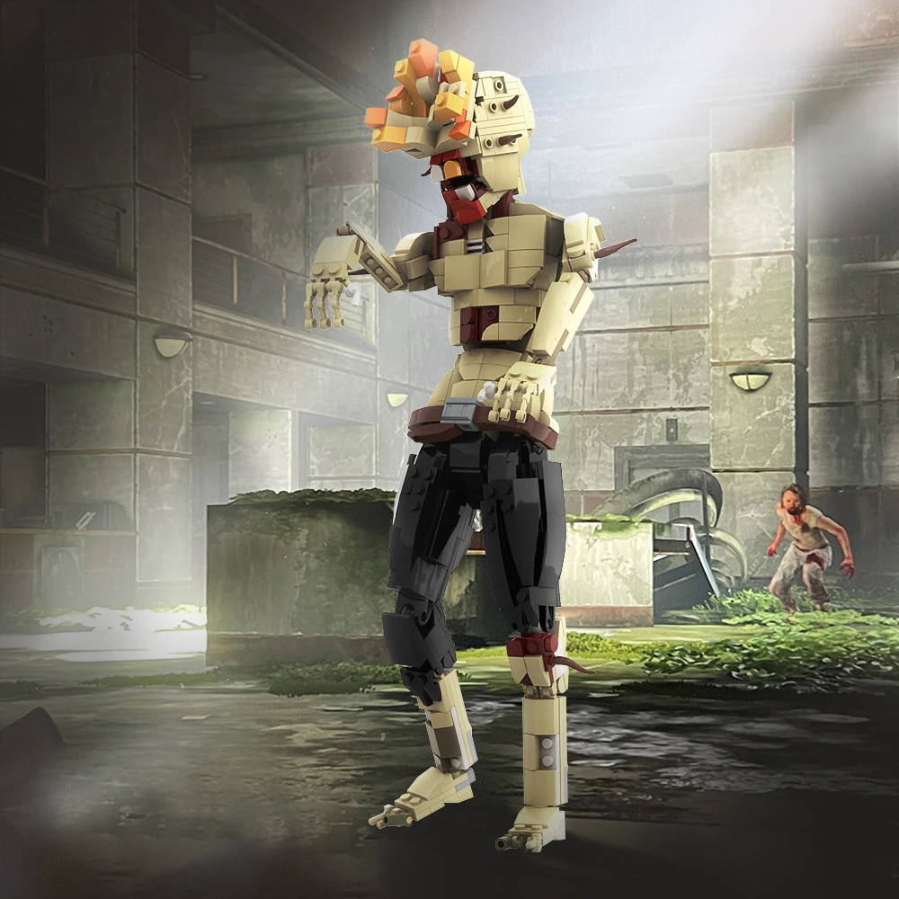 

MOC The Last of Us ужасы стейкеры игры строительные блоки персонаж фигурка модель монстр кирпичи сборка игрушки для детей подарки